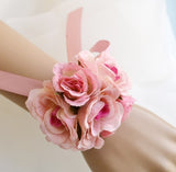 Pink and Purple Hand Flowers