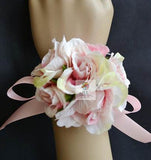 Pink and Purple Hand Flowers