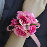 Pink and Purple Hand Flowers