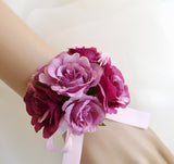 Pink and Purple Hand Flowers