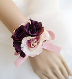 Pink and Purple Hand Flowers