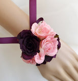 Pink and Purple Hand Flowers