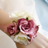 Pink and Purple Hand Flowers