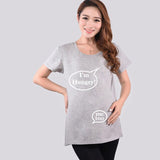 Black Maternity Funny T-Shirt