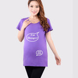 Black Maternity Funny T-Shirt