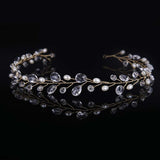 Simple Crystal Handmade Bride Hairband