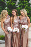 Rose Gold Bridesmaid Dresses